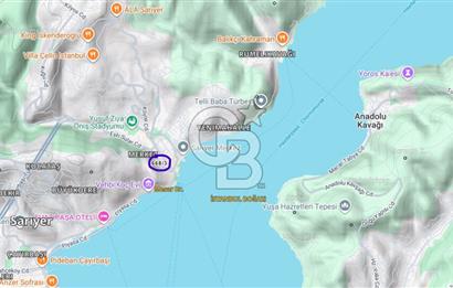 SARIYER MERKEZ, 186M2 DENİZE 200M,MÜSTAKİL ARSA, ÜZERİNDE DÜKKAN