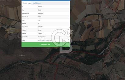 ANKARA GÜDÜL ADALIKUZU TEK TAPU 8982M2