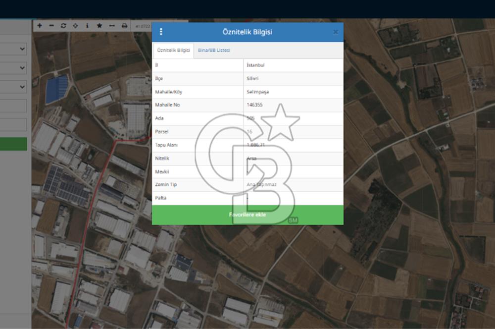 SİLİVRİ SELİMPAŞA'DA OSB'YE KOMŞU İKİZ VİLLA İMARLI SATILIK ARSA