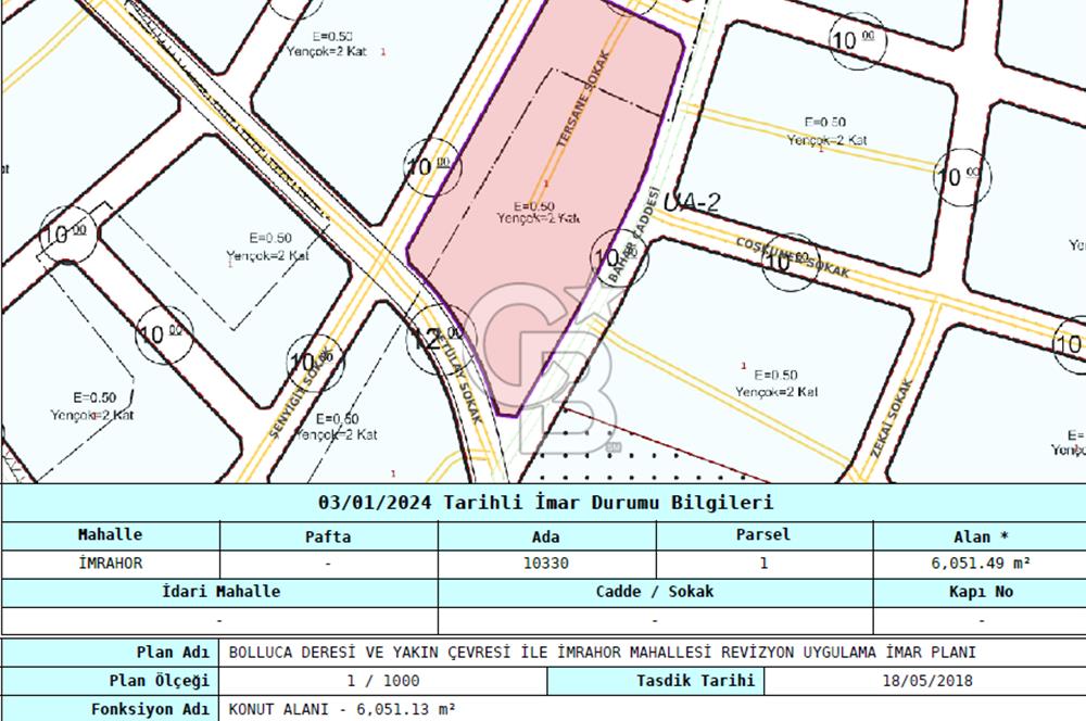 İSTANBUL HAVALİMANINA YAKIN | ARNAVUTKÖY İMRAHOR 273 M² HİSSELİ