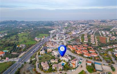 KAHRAMANDERE'DE SİTE İÇİNDE KİRALIK BAHÇELİ VİLLA