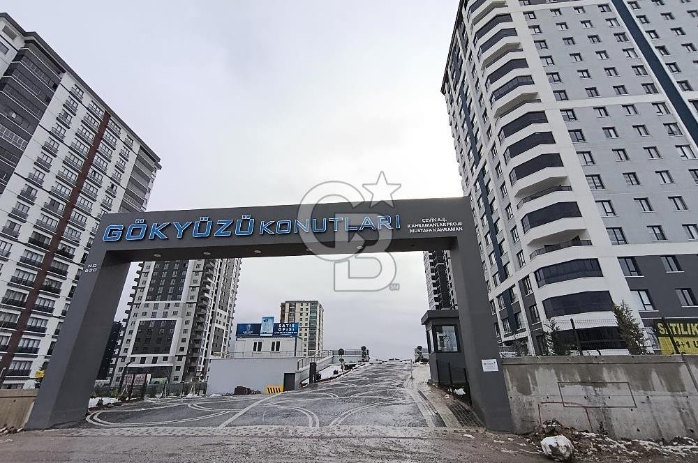 GÖKYÜZÜ KONUTLARI 3. KATTA SIFIR BİNA EBEVEYN BANYOLU DAİRE