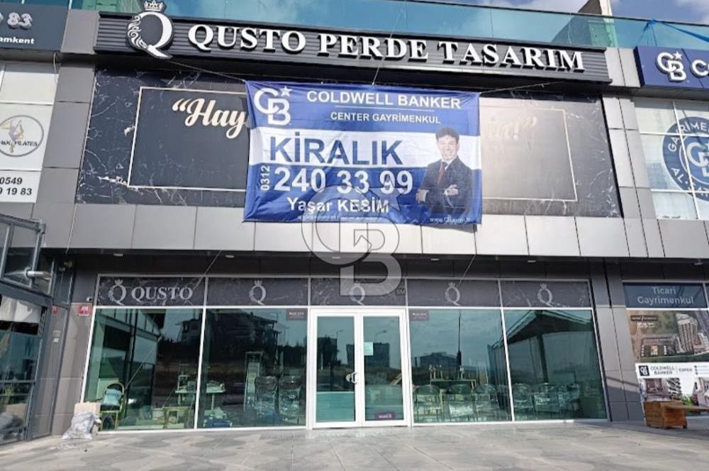 MEHMET RIFAT BÖREKÇİ CADDESİ'NDE İKİ KATLI KİRALIK DÜKKAN