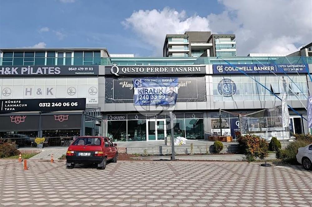 MEHMET RIFAT BÖREKÇİ CADDESİ'NDE İKİ KATLI KİRALIK DÜKKAN