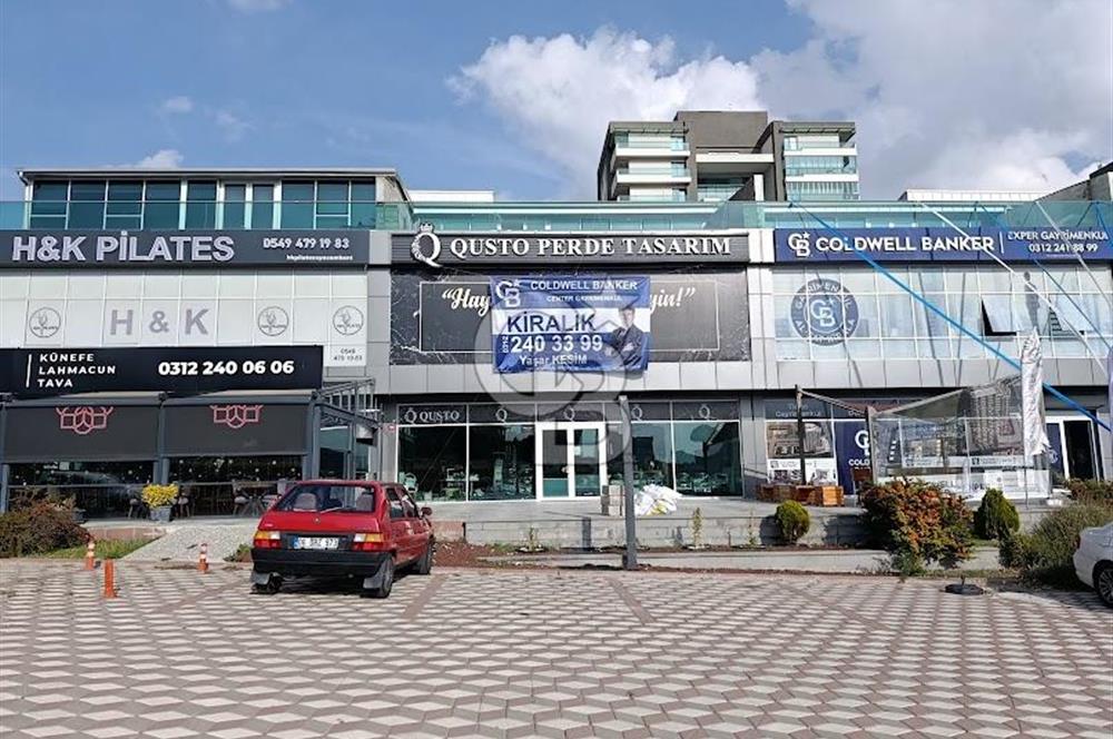 MEHMET RIFAT BÖREKÇİ CADDESİ'NDE İKİ KATLI KİRALIK DÜKKAN