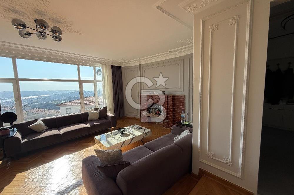 LEVAZIM SİTESİNDE SATILIK 3+1 BOĞAZ MANZARALI DAİRE