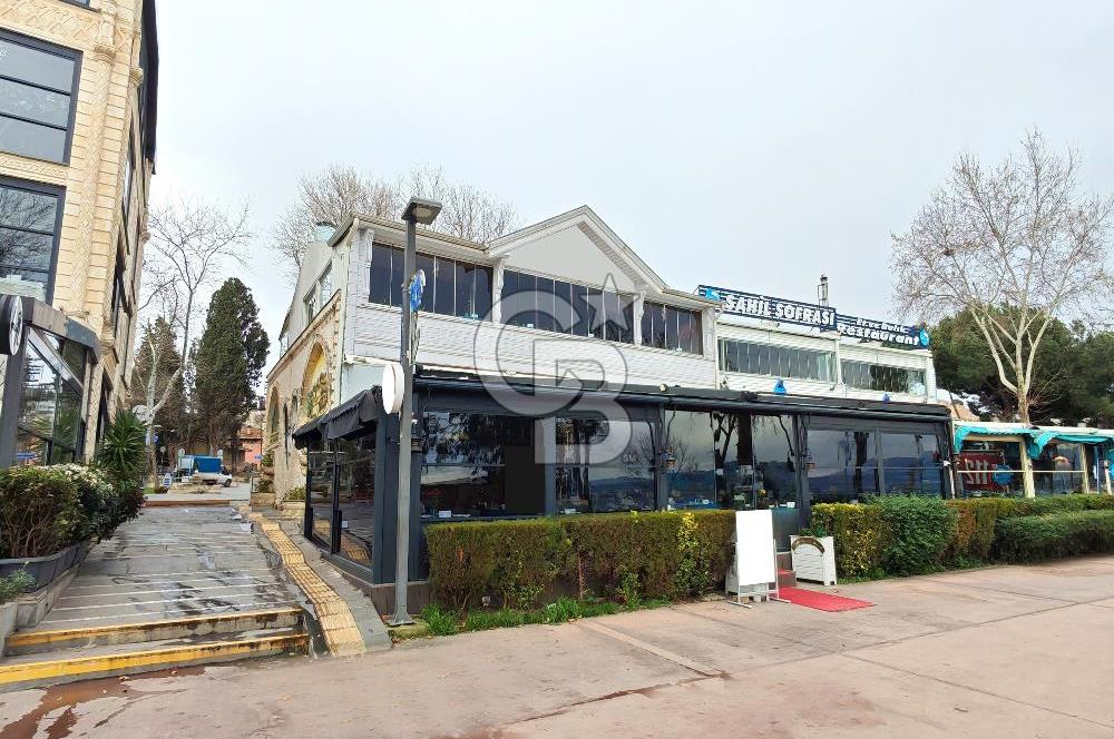 Eskihisar SAHİLDE Denize Sıfır, İki Katlı SATILIK DÜKKAN, İŞYERİ