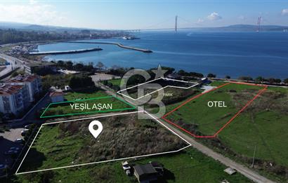 ÇANAKKALE LAPSEKİ’DE BOĞAZ MANZARALI KAT KARŞILIĞI ARSA