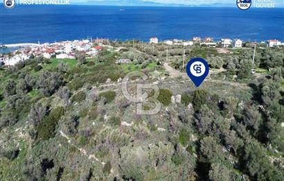 Karaburun Tepeboz Mahallesi'nde Deniz Manzaralı 4117 m² Tarla