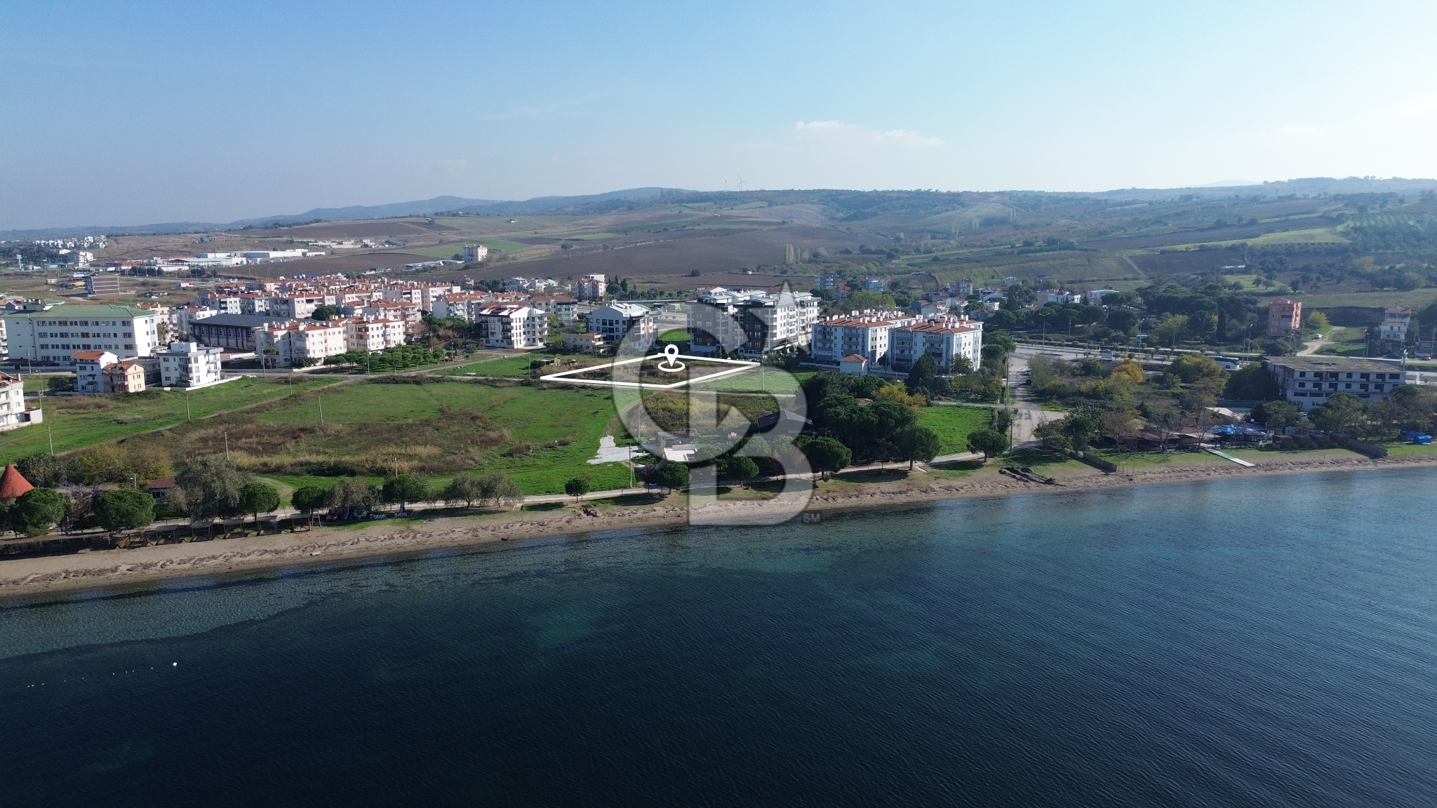 ÇANAKKALE LAPSEKİ’DE BOĞAZ MANZARALI KAT KARŞILIĞI ARSA
