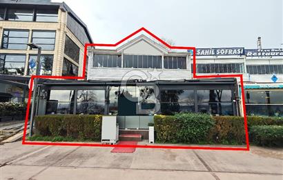 Eskihisar SAHİLDE Denize Sıfır, İki Katlı SATILIK DÜKKAN, İŞYERİ