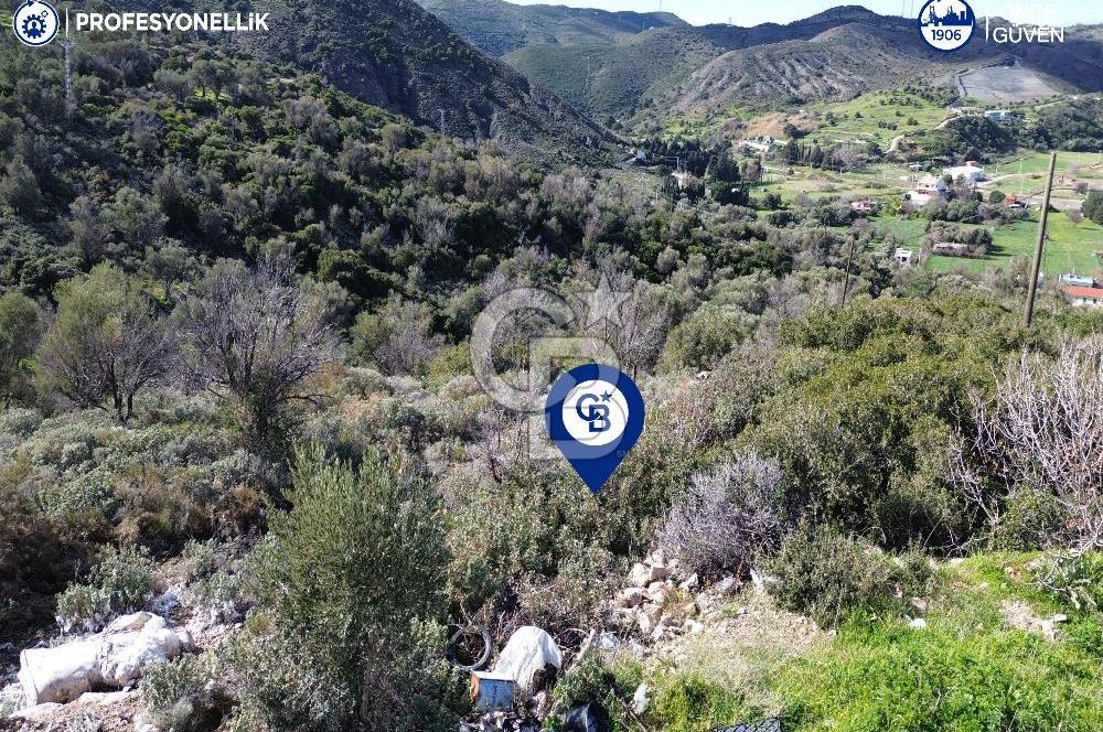 Karaburun Tepeboz Mahallesi'nde Deniz Manzaralı 4117 m² Tarla