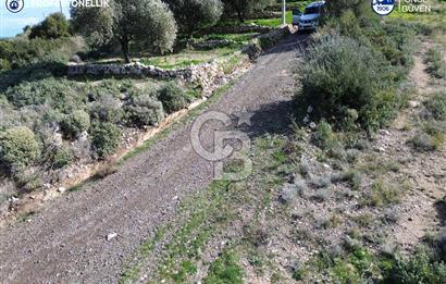 Karaburun Tepeboz Mahallesi'nde Deniz Manzaralı 4117 m² Tarla