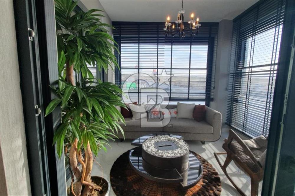 LÜKS SİTE İÇİ 20.KAT GÖL MANZARALI DAİRE+DÜKKAN HİSSE