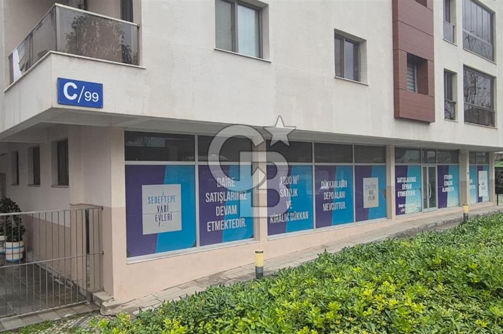 Bornova Ergene Sedeftepe Vadi Evlerinde 891 m2 Boş Depolu Dükkân