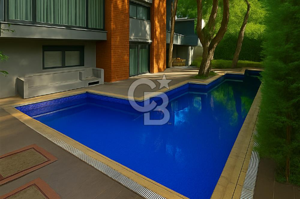 Urla Kalabak Çamkoza Evler’in de Kiralık Eşyalı Müstakil Havuzlu Villa 