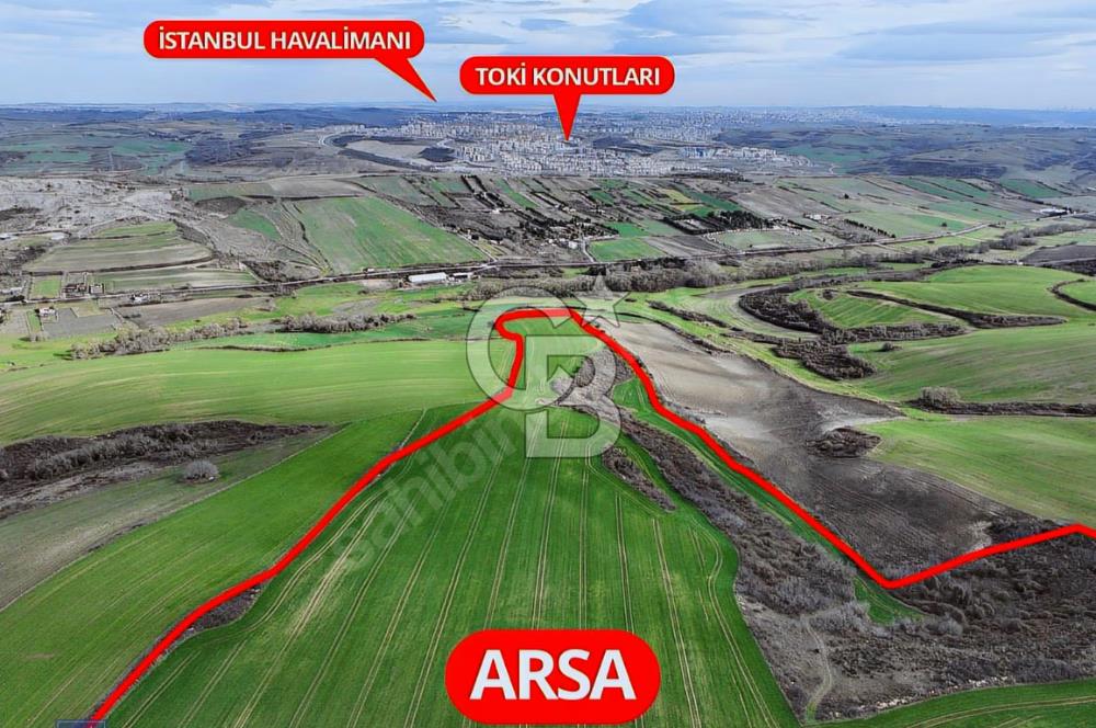 ARNAVUTKÖY DURSUNKÖY DE YENİŞEHİR PLANINDA SATILIK 3265 M2 HİSSE