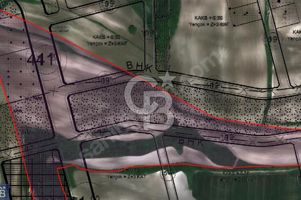 ARNAVUTKÖY DURSUNKÖY DE YENİŞEHİR PLANINDA SATILIK 3265 M2 HİSSE