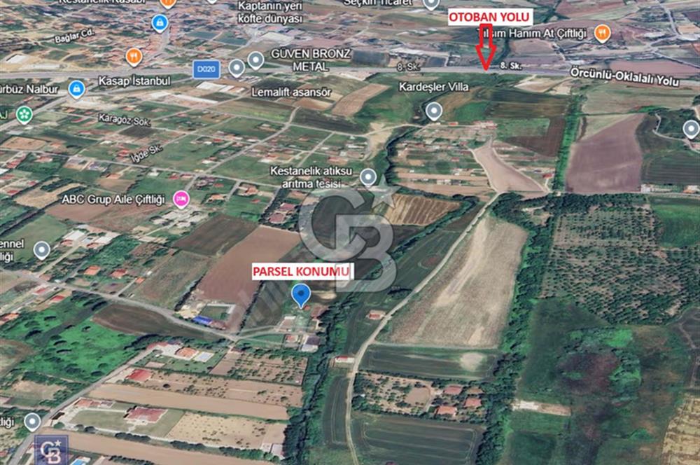 İSTANBUL / ÇATALCA / KESTANELİK SATILIK HİSSELİ ARSA 332 m²