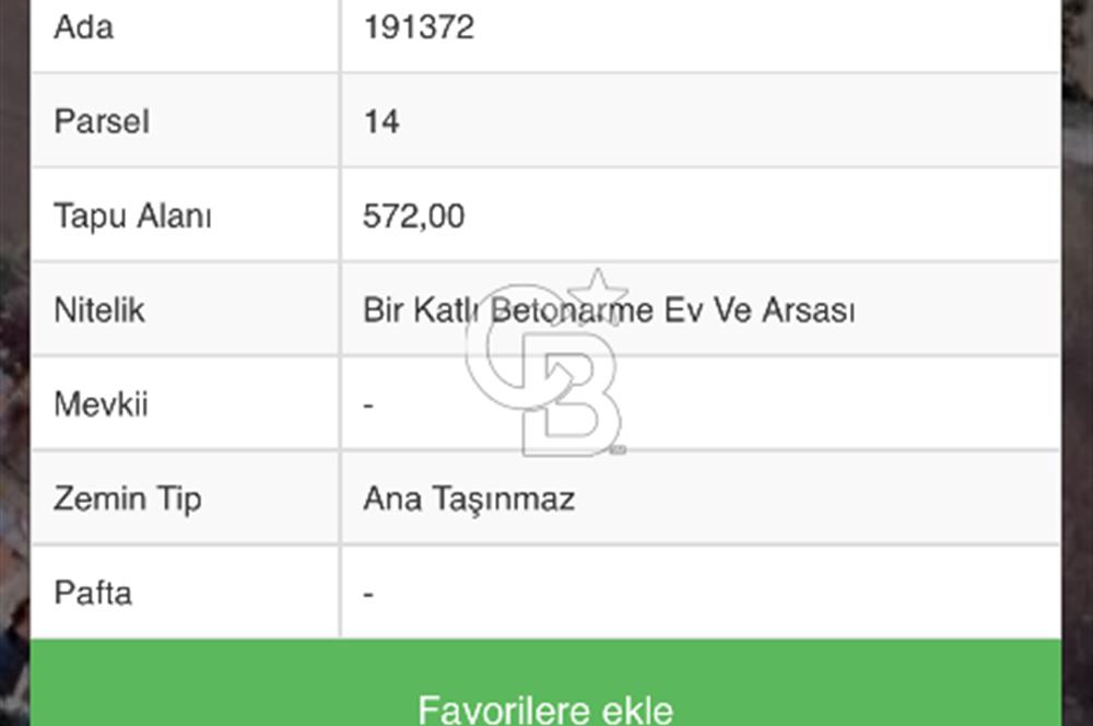 Çubuk'ta Müstakil Ev ve Arsası