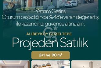 Satılık 2+1 Daire Alibeyköy Güzeltepe, Haliç Manzaralı Yeni Pr - 1 - 331540