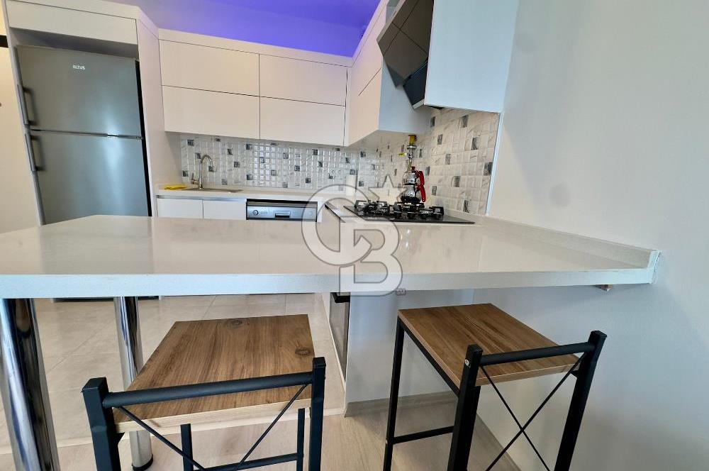 Seyrek Country Plus Cadde Residence Eşyalı 1+1 Kiralık Daire