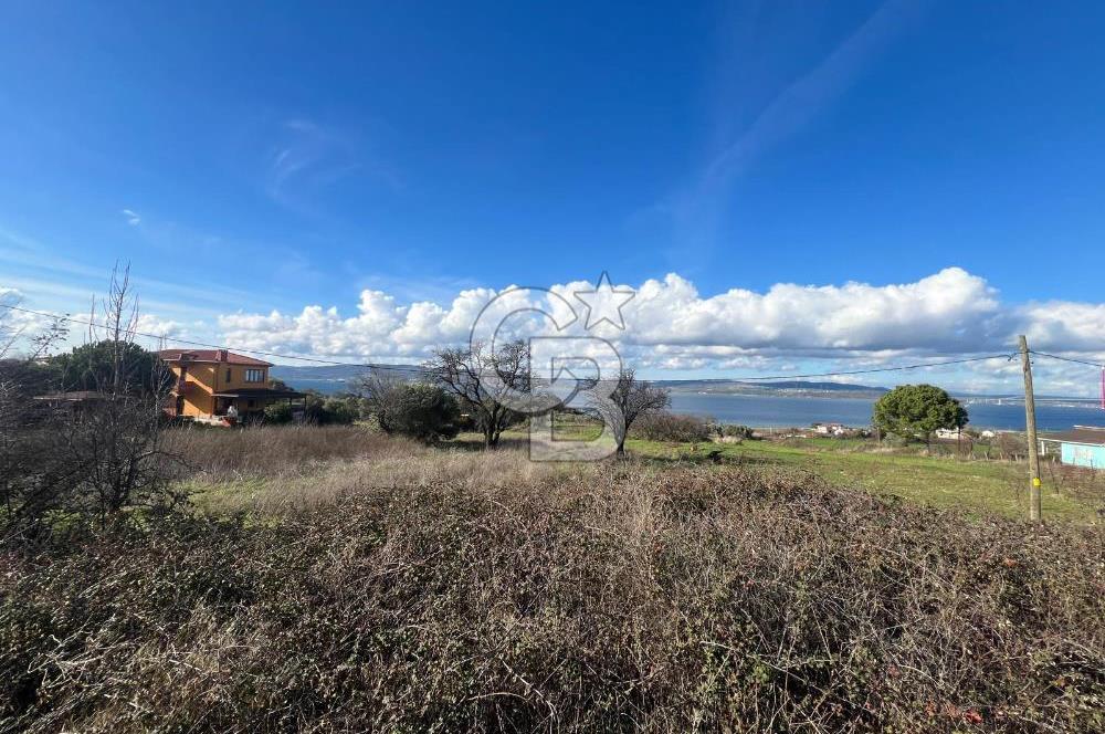 ÇANAKKALE LAPSEKİ SULUCADA BOĞAZ MANZARALI VİLLA İMARLI ARSA