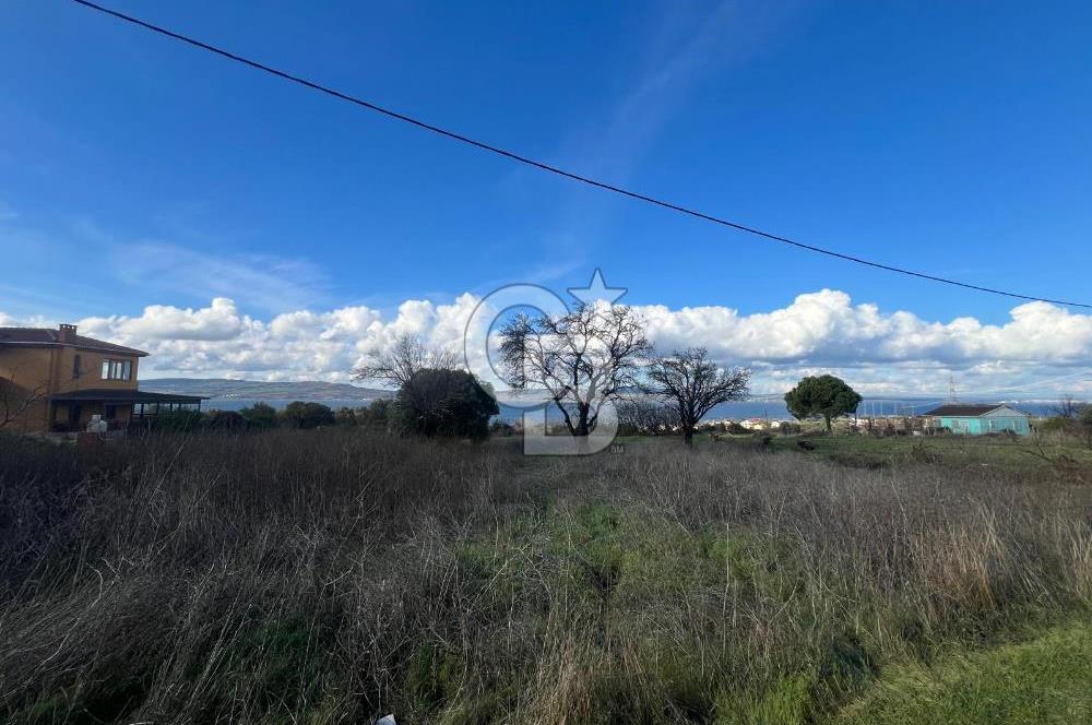 ÇANAKKALE LAPSEKİ SULUCADA BOĞAZ MANZARALI VİLLA İMARLI ARSA