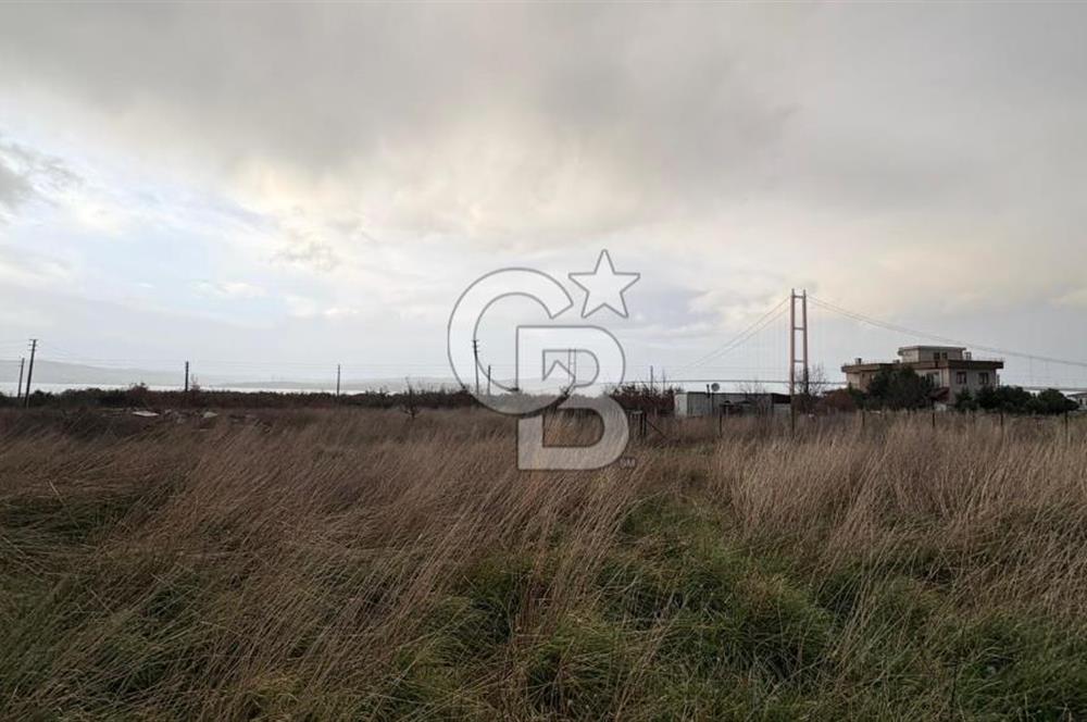ÇANAKKALE LAPSEKİ KÖPRÜ DENİZ MANZARA SATILIK İMARLI 280M2 ARSA
