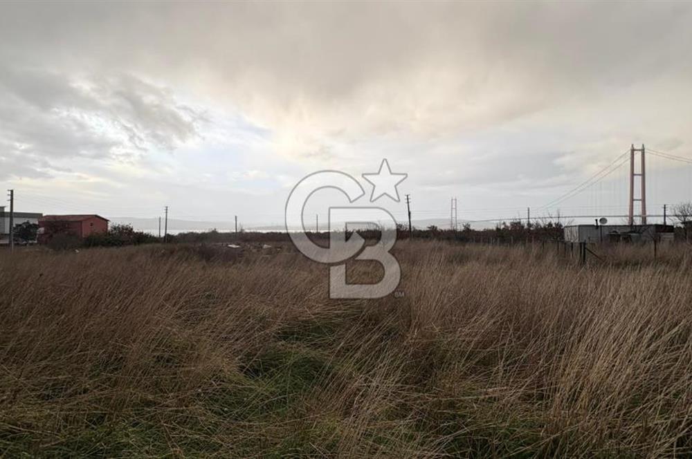 ÇANAKKALE LAPSEKİ KÖPRÜ DENİZ MANZARA SATILIK İMARLI 280M2 ARSA