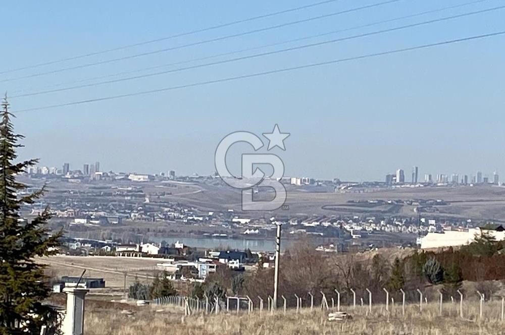 GÖLBAŞI ŞAHANE LOKASYON GÖL MANZARALI 2 VİLLALIK SATILIK ARSA