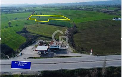 ÇANAKKALE BİGA GÖKTEPE BURSA YOLUNA YAKIN SATILIK 16574 M2 TARLA