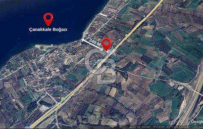 ÇANAKKALE LAPSEKİ SULUCADA BOĞAZ MANZARALI VİLLA İMARLI ARSA