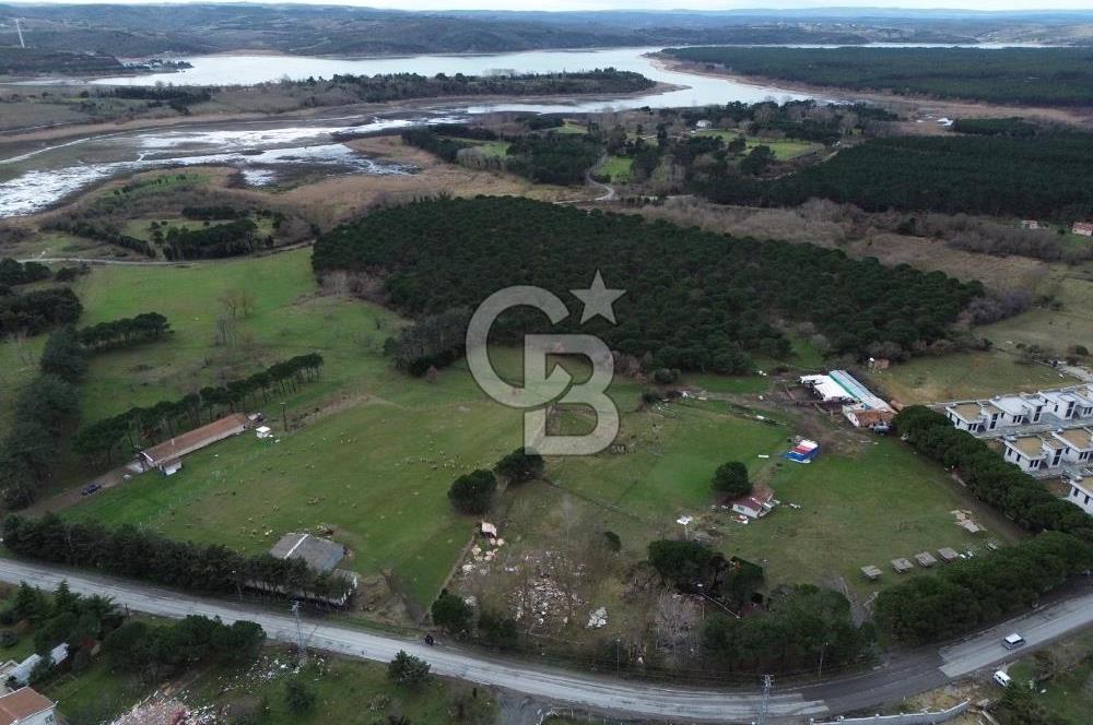 ARNAVUTKÖY DURUSU SATILIK VİLLA İMARLI 5327 m2 TEK TAPU ARSA