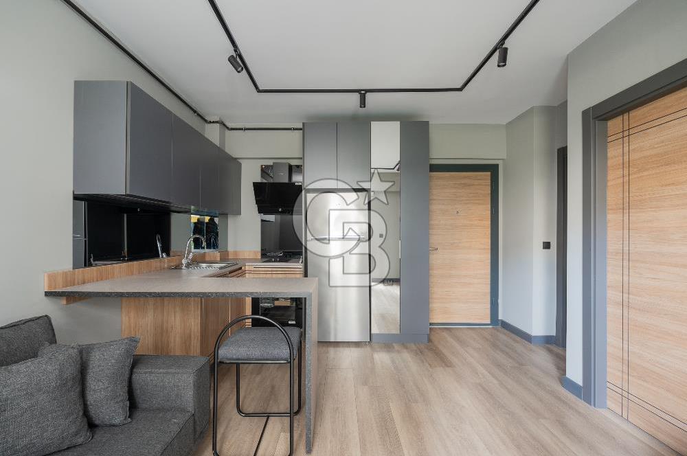 CB LEVEL'DAN BREV 2 GÖRÜKLE PROJESİ SİTE İÇERİSİNDE 7/24 GÜVENLİKLİ BAHÇE KATI 1+1 EŞYALI SATILIK DAİRE 