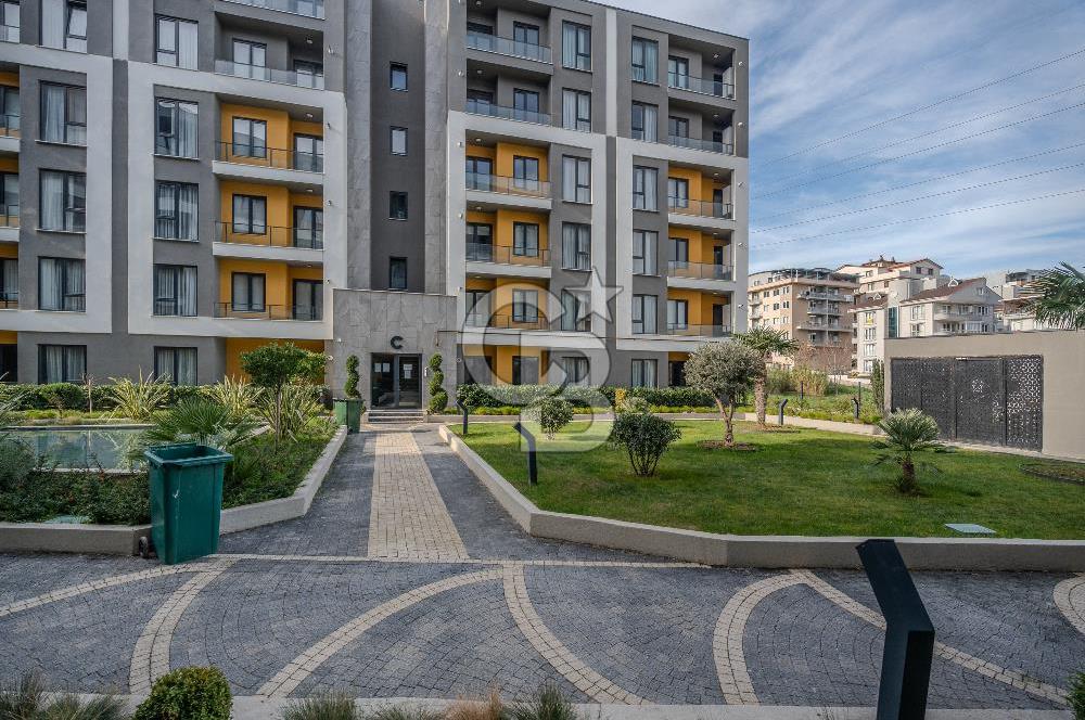 CB LEVEL'DAN BREV 2 GÖRÜKLE PROJESİ SİTE İÇERİSİNDE 7/24 GÜVENLİKLİ BAHÇE KATI 1+1 EŞYALI SATILIK DAİRE 