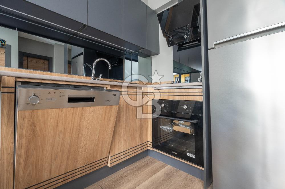 CB LEVEL'DAN BREV 2 GÖRÜKLE PROJESİ SİTE İÇERİSİNDE 7/24 GÜVENLİKLİ BAHÇE KATI 1+1 EŞYALI SATILIK DAİRE 