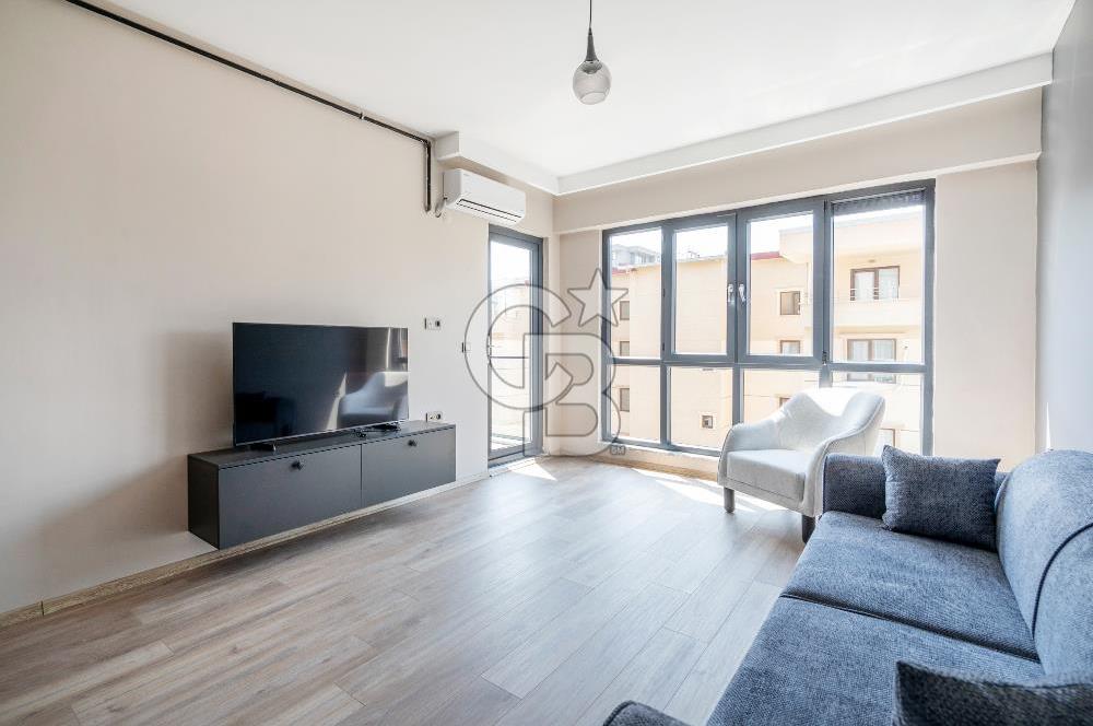 CB LEVEL'DAN 23 NİSAN MAHALLESİNDE BTG MEVA PROJESİNDE ARAKAT 1+1 EŞYALI YÜKSEK KİRA GETİRİLİ SATILIK DAİRE