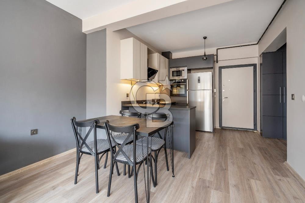 CB LEVEL'DAN 23 NİSAN MAHALLESİNDE BTG MEVA PROJESİNDE ARAKAT 1+1 EŞYALI YÜKSEK KİRA GETİRİLİ SATILIK DAİRE