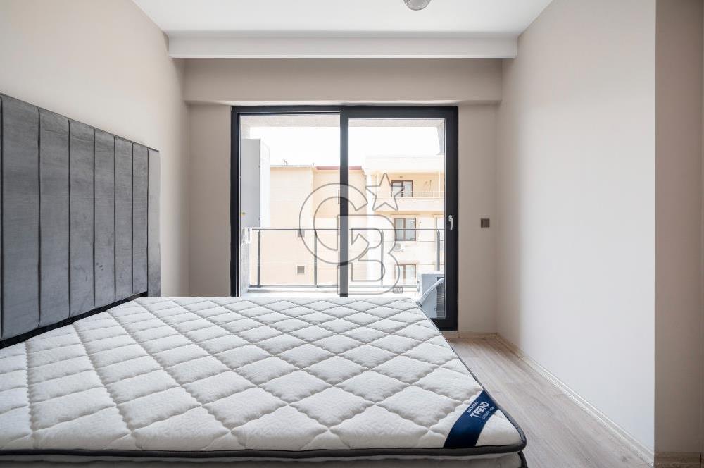 CB LEVEL'DAN 23 NİSAN MAHALLESİNDE BTG MEVA PROJESİNDE ARAKAT 1+1 EŞYALI YÜKSEK KİRA GETİRİLİ SATILIK DAİRE