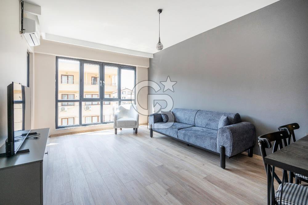 CB LEVEL'DAN 23 NİSAN MAHALLESİNDE BTG MEVA PROJESİNDE ARAKAT 1+1 EŞYALI YÜKSEK KİRA GETİRİLİ SATILIK DAİRE