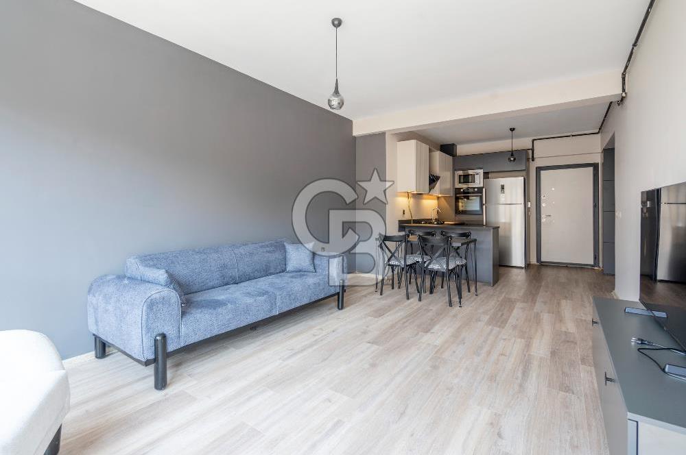 CB LEVEL'DAN 23 NİSAN MAHALLESİNDE BTG MEVA PROJESİNDE ARAKAT 1+1 EŞYALI YÜKSEK KİRA GETİRİLİ SATILIK DAİRE