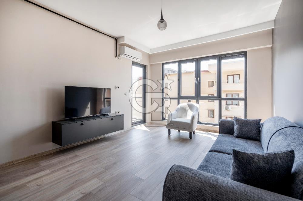 CB LEVEL'DAN 23 NİSAN MAHALLESİNDE BTG MEVA PROJESİNDE ARAKAT 1+1 EŞYALI YÜKSEK KİRA GETİRİLİ SATILIK DAİRE