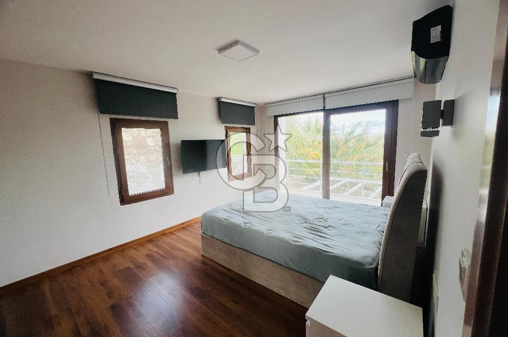 Gündoğan’da Deniz Manzaralı  4+1 Villa