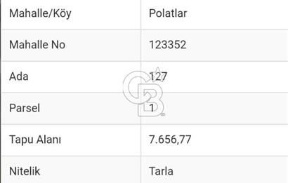 SİNCAN POLATLARDA SATILIK TARLA