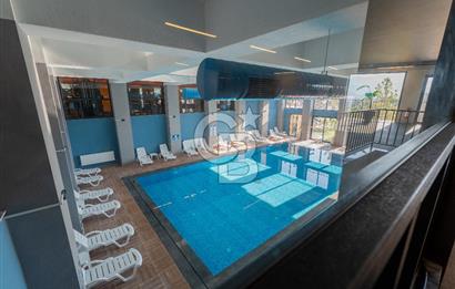 KUZEYŞEHİR D BLOK HAVUZ CEPHE CAM BALKONLU SATILIK 3+1