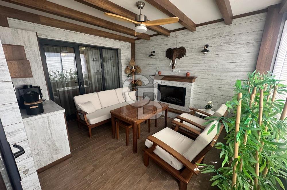 ALC AURA SİTESİNDE EŞSİZ TASARIM FULL YAPILI SATILIK 4,5+1 DAİRE