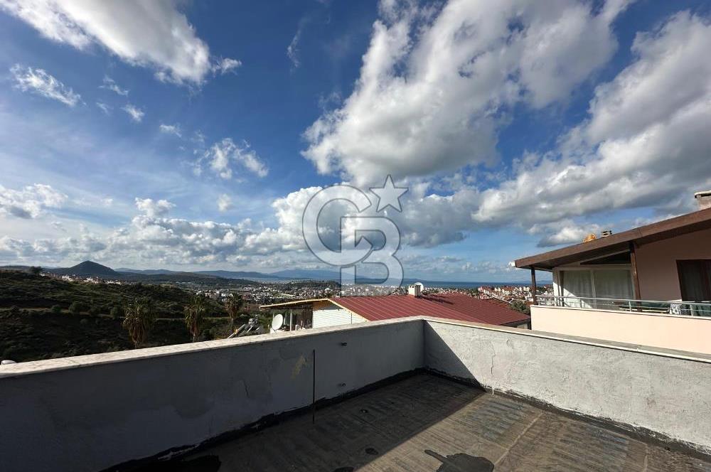 Atatürk Mahallesi – Deniz Manzaralı, Büyük Teraslı 3 Katlı Müstakil Ev