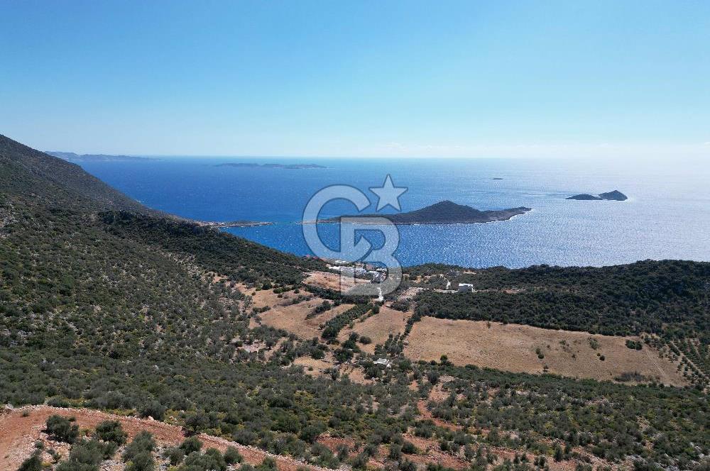 CB GİZ 'DEN KAŞ BEZİRGAN 'DA DENİZ MANZARALI 2B PARSELLER