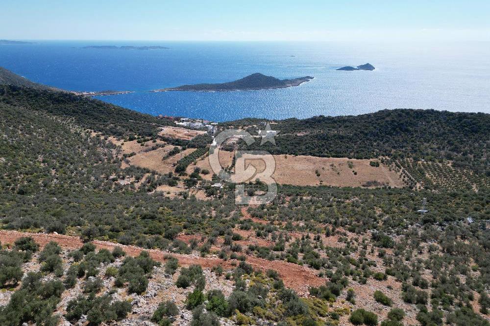 CB GİZ 'DEN KAŞ BEZİRGAN 'DA DENİZ MANZARALI 2B PARSELLER